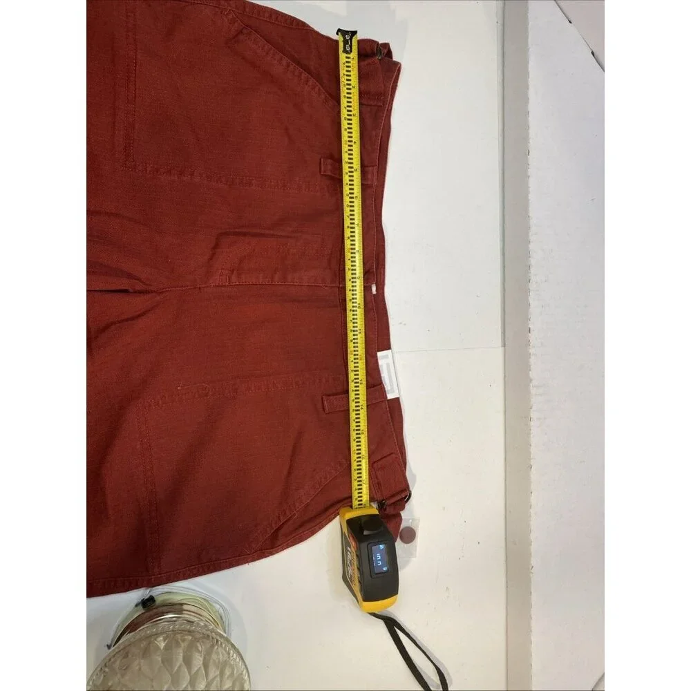 Liz Claiborne Size 12 Capri Duke Red Short Stretch ~ New - Picture 7 of 9